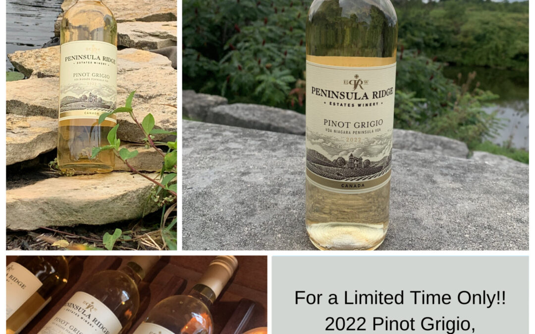 Limited Time Offer! – The 2022 Pinot Grigio is now $2 off